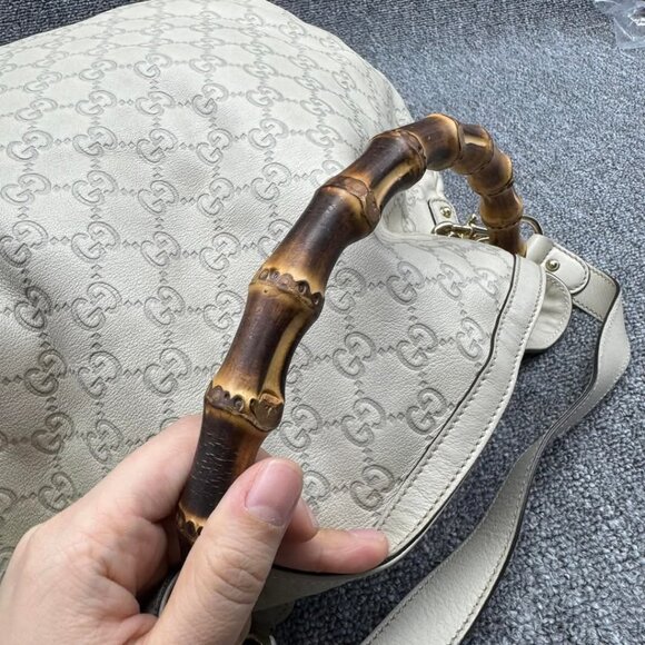Gucci GG Bamboo Handle Shoulder Bag 450-032425 - Picture 6 of 16